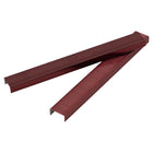 JAM Paper - Agrafes colourées de taille standard - rouge bordeaux bourgogne - 5000/boîte-Couleur : Bordeaux | Les agrafes à ajustement universel sont conditionnées en barrettes complètes.