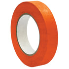 DSS Distributing - Ruban de masquage de qualité supérieure - 1 po x 55 verges - Orange - 6 rouleaux-Cette bande est facile à écrire et n'endommage pas la surface lorsqu'elle est retirée.