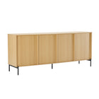 Manhattan Comfort - Magnolia 70,9 po Buffet Moderne - Chêne Naturel-15,7 po L x 70,9 po l x 29,5 po H