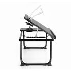 ShoppingAll - Bureau pliable portable pour canapé et lit - Noir-Étanche & Durable: La surface est résistante à l'eau et à l'humidité, rendant les déversements faciles à nettoyer et maintenant l'état impeccable de la table.