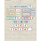 Teacher Created Resources - Tableau de 10 pochettes, 34 po x 44 po, tissé-Parfait pour les bandes de phrases de toutes tailles, les cartes flash et plus encore !