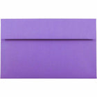 JAM Paper - Enveloppes d'invitation colorées A10 - 6 x 9,5 - violet violet recyclé - Paquet de 50-Ces enveloppes sont parfaites pour envoyer des invitations, des cartes de voeux, des RSVP, des cartes de remerciement, des cadeaux d'anniversaire, des remises de diplômes, des vacances et plus encore