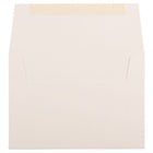 JAM Paper - Enveloppes d'invitation Strathmore A7 - 5,25 po x 7,25 po - Vélin blanc naturel - paquet de 50 (44507I)-Taille : A7 (5,25 x 7,25 pouces)