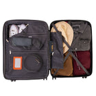 Air Canada - Tokyo Valise Rigide Pivotante de 24 po - Noir-Compartiment principal extensible