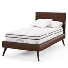 Modway - Jenna 8 po Ressorts et mousse Matelas simple-Barrière en polyester résistante au feu