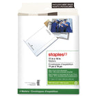 Staples – Enveloppe d’expédition pour photos - 11 po x 14 po – paquet de 4-Protègent vos photos durant le transport