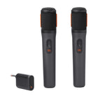 JBL - PartyBox Wireless Mic - Microphones sans fil numériques-Le modèle de prise cardioïde de ces micros délivre un son vocal chaud, clair et net