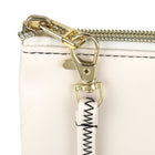Mead - West Village Pochette bracelet, Crème-Dragonne intégrée : permet un transport pratique au poignet ou un rangement facile dans un sac