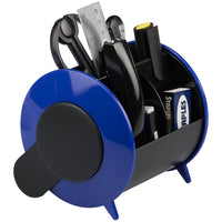 JAM Paper - Ensemble de fournitures de bureau  - 5 x 5 x 5 - rond - bleu-Couleur : Bleu