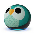 Amazon - Echo Dot 5ème génération Enfants - Hibou-Là Où L'Apprentissage Rencontre Le Plaisir - Les enfants peuvent demander à Alexa de jouer de la musique, de lire une histoire au coucher, d'obtenir de l'aide pour leurs devoirs, et plus encore. Diffusez des chansons d'Amazon Music, Apple Music, Spotify et autres.