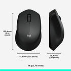 Logitech - Souris sans fil Silent Plus M330, noir-8