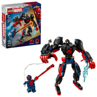 LEGO - Super Heroes Marvel Le robot de Miles Morales contre Spider-Man 2099-Robot de Miles Morales mobile pour les amateurs de Spider-Man et de superhéros