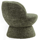 Modway - Vesta Tissu chenille Rembourré Chaise pivotante - Basil-Rembourrage en mousse dense