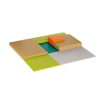 Mitybilt - Parc Meadow - Dimensions : 80 po L × 80 po P × 8 po H - Ensemble de 7-Ensemble de 7, 80po L x 80po P x 8po H