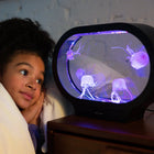 FDMT - Jellyzen - Lampe Méduse Ovale-La douce lumière changeante vous aidera à vous détendre et à retrouver progressivement le calme.