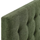 Modway - Emily Tissu tapis Tête de lit King Size, Feuillage-7