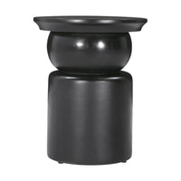 Zuo - Colombo Table d’appoint - Noir-Bois de manguier peint avec finition élégante et durable