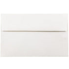 JAM Paper - Enveloppes d'invitation A10 Strathmore - 6 po x 9,5 po - Vélin blanc brillant - paquet de 50 (191220I)-Enveloppe en papier Strathmore vélin blanc brillant