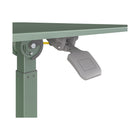 Seville Classics - 25,6 po W Chariot de bureau mobile inclinable à vérin pneumatique - Vert sauge-Dispose de quatre roues pivotantes de 3,8 cm dont deux verrouillables