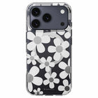 SwitchEasy - Étui Fleur 3D MagSafe Blanc pour iPhone 17 Pro - Blanc-Motif 3D IMD : technologie de décoration intérieure à film IMD double couche, créant un effet visuel stéréoscopique 3D