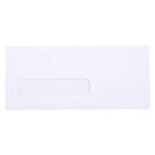 Staples - Enveloppe à fenêtre - Certifié FSC - No. 9 - 3-7/8" x 8-7/8" - vélin blanc 24 lb - Paquet de 500-Enveloppes no 9 avec fênetre