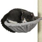PawHut - Ensemble de 5 étagères murales pour chats d’intérieur - gris clair-Couleur : gris clair, beige 