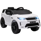 Qaba - Voiture RC électrique pour enfants sous licence Land Rover 12V - blanc-Land Rover Discovery Sport 12V sous licence pour un jeu réaliste 