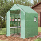 Outsunny - Serre portable 4,6 pi x 4,7 pi, blanc-Bâche en plastique PE protectrice contre les UV et l'eau, avec grille de renforcement pour éviter les déchirures
