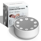 Sharper Image - Appareil à bruit blanc pour thérapie du sommeil -Méditation Et Concentration : Prenez Un Moment Pour Rassembler Vos Pensées Et Respirer Pour Réduire Le Stress. Utilisez Les Différents Sons Pour Bloquer Les Distractions Et Vous Concentrer Sur La Tâche À Accomplir