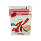 Special K - Barres croustillantes à saveur de fraises - 12 x 25 g-Arômes naturels et artificiels
