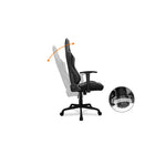 COUGAR - Chaise de jeu inclinable et pivotante Armor Elite - noir et orange-Angle de dossier réglable jusqu'à 160 degrés