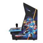 Evercade - Borne d’arcade de comptoir Alpha - Mega Man-Bar de marquesse lumineux avec enseignes échangeables (3 inclus)