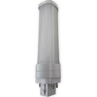 Northern Stars - DEL Ampoule, LE-5PL/827 2700K 110-277V 5.5W G24q 550LM PLD 9W /13W /18W /26W - Givrée - 2 Paquet-Ampoule DEL PLS Enfichable à Puissance Réglable Avec Culot G24q