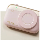 Shuji - Série True Colour 10 000 mAh Batterie externe portable - Rose-Les câbles intégrés Type-C et Lightning permettent une recharge rapide double câble jusqu’à 20 W et 22,5 W