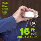 Alien Tape - Shield Ruban adhésif transparent imperméable pour intérieur et extérieur – 10,2 cm x 1,5 m – Lot de 3-Ce ruban d'étanchéité aide vos réparations à être plus imperceptibles car il est de nature transparente