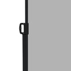 Outsunny - Store latéral rétractable - 13 pi x 6 pi - gris clair-Fixez un côté au mur et l'autre côté au béton, au sol en ciment ou à une terrasse en bois pour une meilleure stabilité