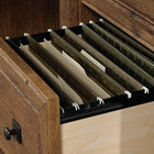Sauder 53"W La Collection Palladia Bureau - Finition Vintage Oak-Assemblage rapide et facile avec le système de tiroir T-lock breveté