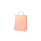 Sacs-cadeaux Médium Kraft Rose, Rose, Paquet de 12 (00503) - Millbrook Studios-10.13 po x 4.75 po x 7.88 po