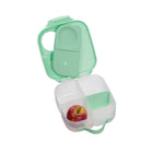 b.box - Mini Lunchbox - Menthe verte-La cloison coulissante amovible vous permet d'ajuster la taille du compartiment