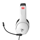 Turtle Beach - Casque de gaming filaire Airlite Fit pour Nintendo Switch 2 - Blanc Noir-Écouteurs de 40 mm de qualité supérieure pour un son cristallin