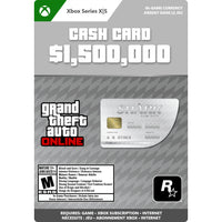 GTA Online : Carte de crédits Grand Requin Blanc pour Xbox Series X|S [Téléchargement]-Genre: Action & Adventure