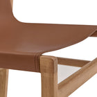 Modway - Sonora Cuir Fauteuil d’appoint de salle à manger - Chestnut Tan-9