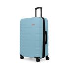 Swiss Mobility - Valsie d'enregistrement rigide 30po de la collection QUAD - Bleu-Fabriqué en ABS/PC léger et résistant
