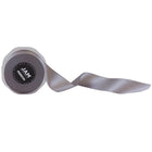 JAM Paper - Ruban de satin double face - 1 1/2" l x 25 m - Argent-Quantité : Rouleau vendu à l'unité