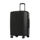 Air Canada - Jasper Valise Rigide Pivotante de 24 po - Noir-Construit en matériau Polypropylène durable et léger