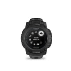 Garmin - Instinct 3 - 45 mm, solaire, édition tactique, noir avec bracelet noir-LAMPE DE POCHE INTÉGRÉE - Une lampe de poche LED intégrée avec intensités variables et modes stroboscopiques vous offre une meilleure visibilité en extérieur et un éclairage pratique en cas de besoin. Disponible dans toutes les tailles.
