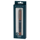 General Supply Goods + Co − Stylo plume − corps strié − cognac/bleu-Stylo plume