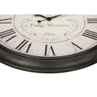 Monarch Specialties - Horloge - 30 po Rond - Surdimensionné Grand - Horloge Murale - Brun - Transitionnel-Cette horloge murale est assortie d'une garantie limitée de 2 ans contre tout défaut pour votre satisfaction et ne nécessite aucun assemblage