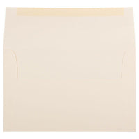 JAM Paper - Enveloppes d'invitation Strathmore A10 - 6 po x 9,5 po - Vélin blanc naturel - 50/paquet (191223I)-Enveloppe en papier Strathmore vélin blanc naturel