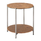 Zuo - Adna Table d’appoint - Brun-Couleur: Brun